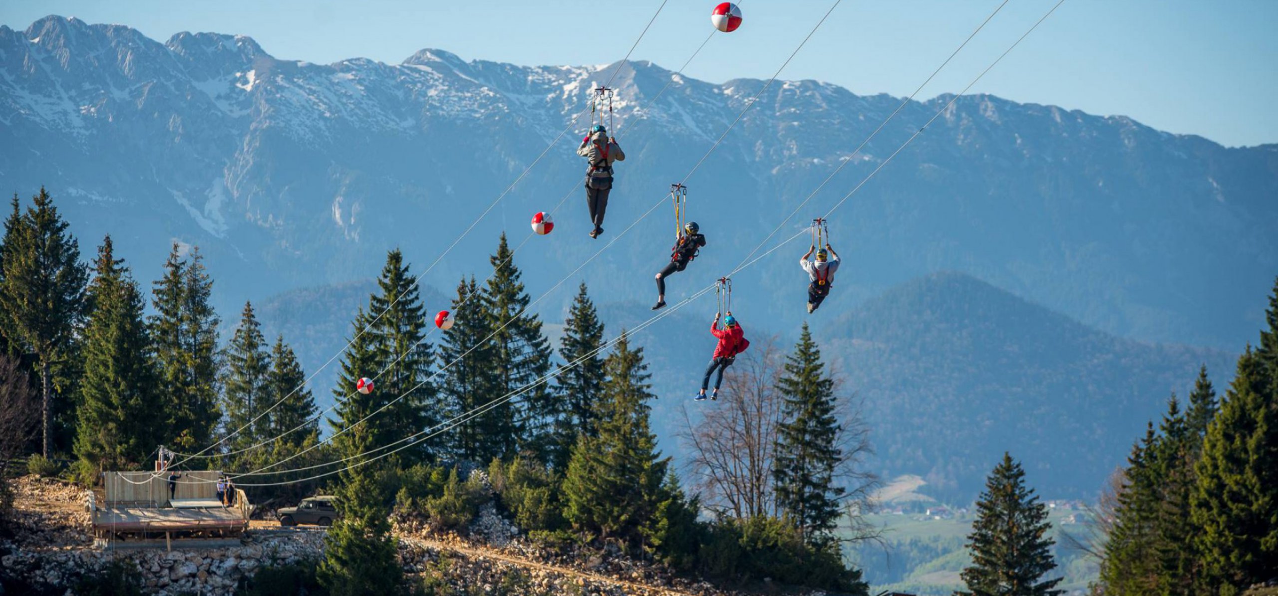 Zipline Cheile Gradistei Fundata